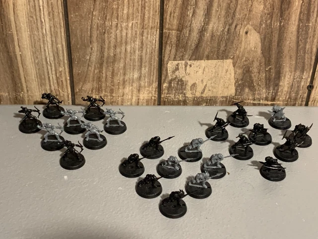 A7495 LOTR GAMES Workshop Moria Goblins 24 Pack Terre Du Milieu Gw EUR