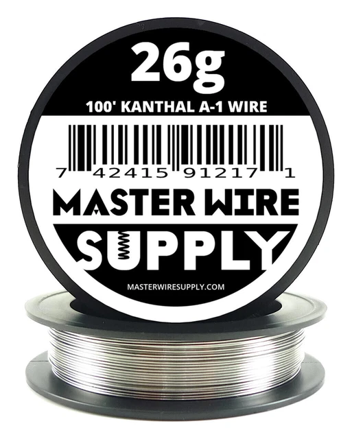 MWS - Kanthal A1 - 100 ft - 26 Gauge - Round Wire