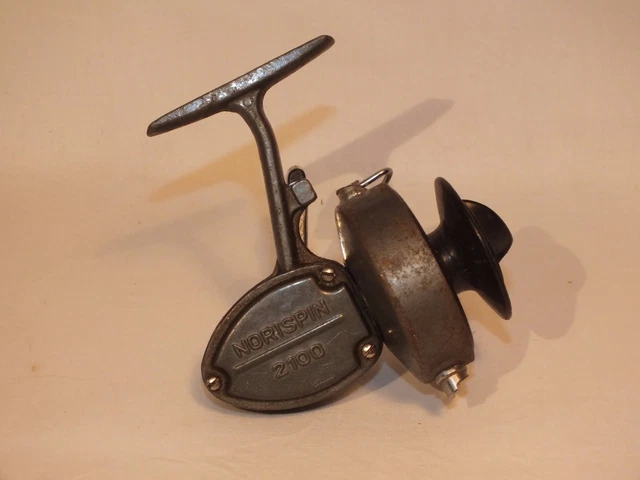Ancien Moulinet De Pêche NORISPIN 2100 - Modèle Vintage En état De Fonctionnement