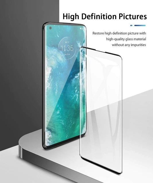 For MOTOROLA MOTO EDGE 40/40 PRO SCREEN PROTECTOR 9H TEMPERED GLASS FULL CURVED 3