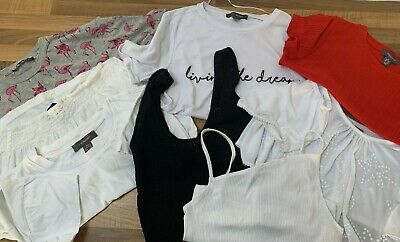 Selection Of Used Women's Primark Tops & T-Shirts Make Your Own Bundle Size 6-16