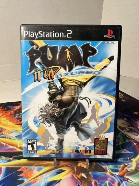 Pump It Up: Exceed (Sony PlayStation 2, 2005) PS2 Complete W/ Manual Free Ship