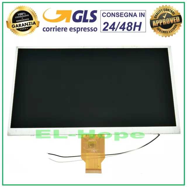 Display Lcd Mediacom 1010I Smartpad M-Mp1010I Originale Schermo Monitor 10,1