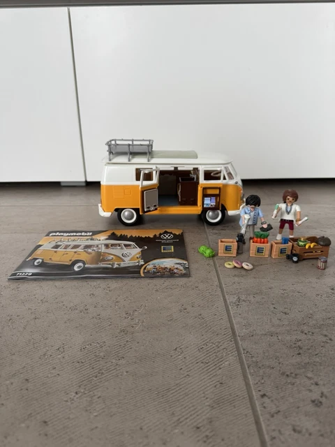 Produktbild von Playmobil 71229 Volkswagen T1 Camping Bus Edeka