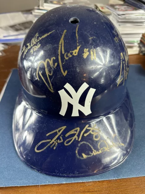 Derek Jeter Autograph Signed Replica Helmet New York Yankees Team Williams+++