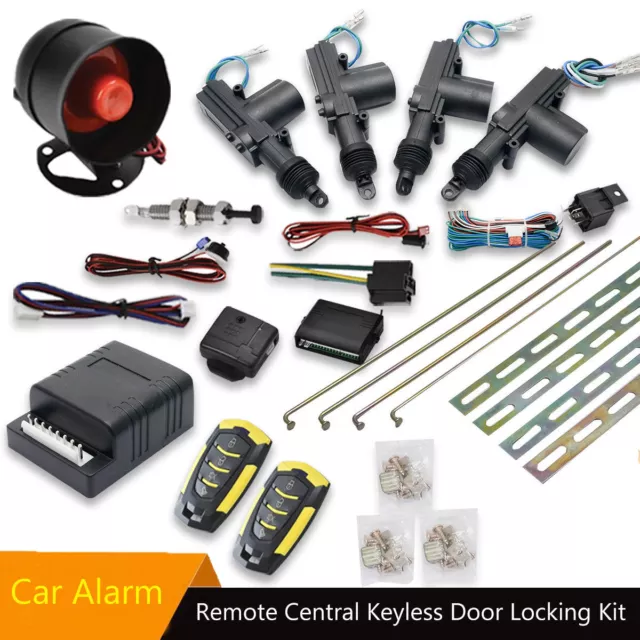 Car Auto Keyless Entry System Door Remote Control Central Lock Locking Kit AU