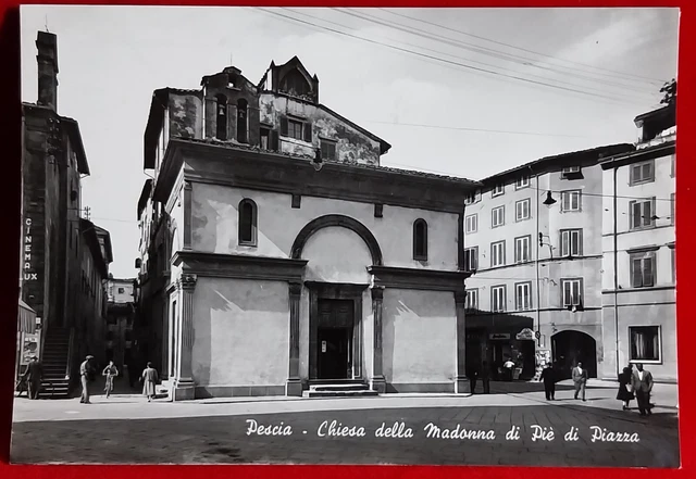 Cartolina    Pescia Chiesa Della Madonna Di Pie' Di Piazza