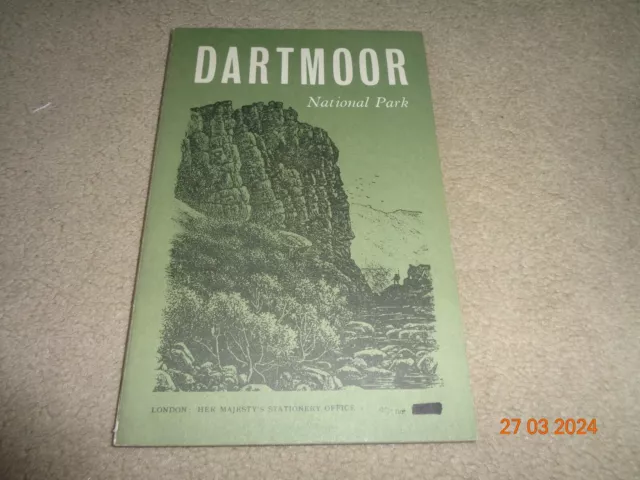 Dartmoor National Park - 1968 Illustrated P/B Edition