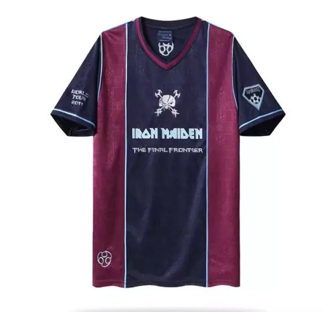 West Ham United Iron Maiden Home 2011 Soccer Retro Jersey