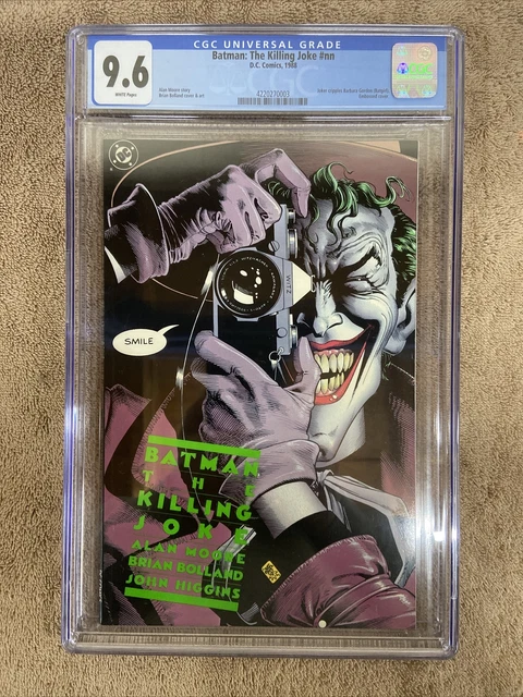 Batman: The Killing Joke CGC 9.6 White Pages 1988 DC Comics Brand New!