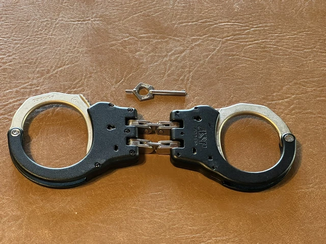 ASP Handcuffs - Aluminum Frame - Steel Hinge - 1 Pawl - Ultra Cuffs Model 56119!