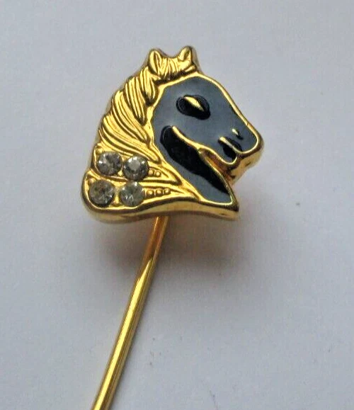 Épingle à Cravate Ancienne Rare Art Nouveau - En Plaqué Or - Bijou Vintage - Occasion