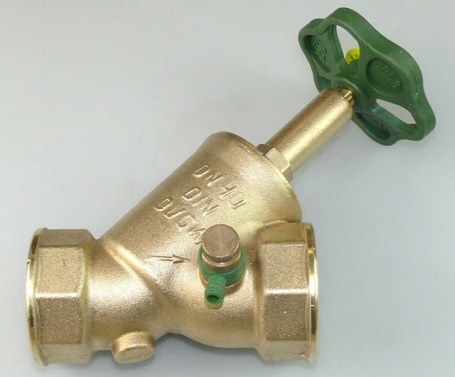 Schlösser Schrägsitzventil 3/4" DN20 Innengewinde Mit Entl