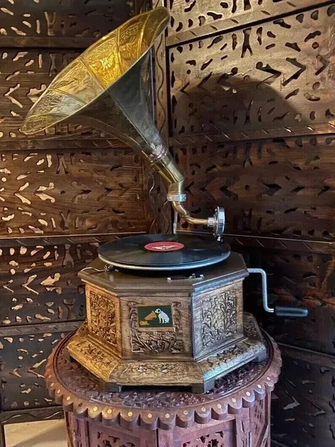 Tourne-disque Phonographe Vintage KOSMOPHON - Rare Et Fonctionnel