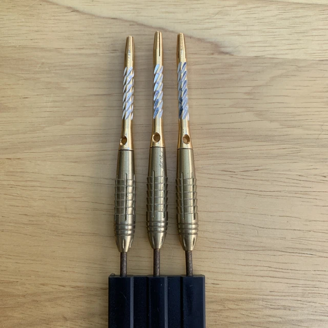 RARE UNICORN JOHN Lowe Golden Hero 20g Tungsten Darts £49.99