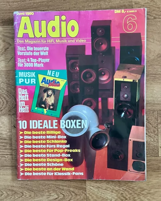 Audio, Das Magazin für HiFi, Musik und Video, Heft Juni 1990