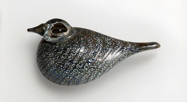 OIVA TOIKKA UNIQUE art glass Nuutajarvi Finland 1960s