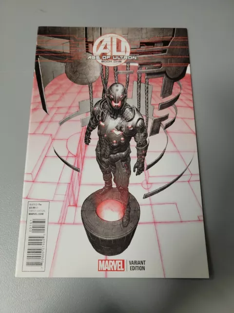 Age of Ultron #1 2013 1:25 Rock-He Kim Incentive Variant Cover Marvel Comics