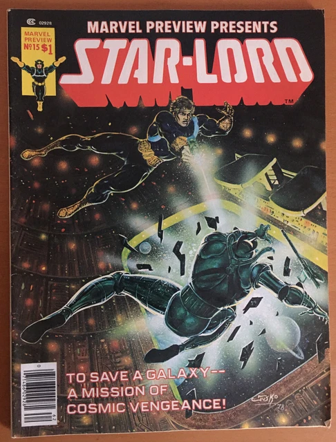 Marvel Preview # 15 (1978) Star-Lord Pre-Guardians Of The Galaxy
