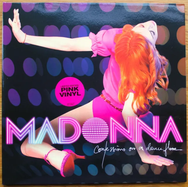 MADONNA Confessions On A Dance Floor 2-LP PINK VINYL 9362-49460-1 NMINT 2006