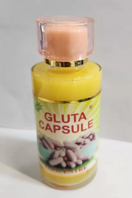 Gluta capsule sérum concentré super éclaircissant aux glutathione, trés actif .