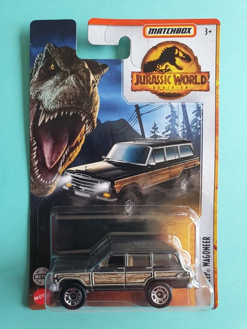 Matchbox jurassic park jeep hot sale