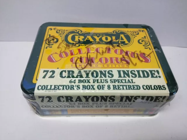 Crayola Collector's Colors LIMITED EDITION! 72 Crayons; 8 retired!  NEW IN BOX!