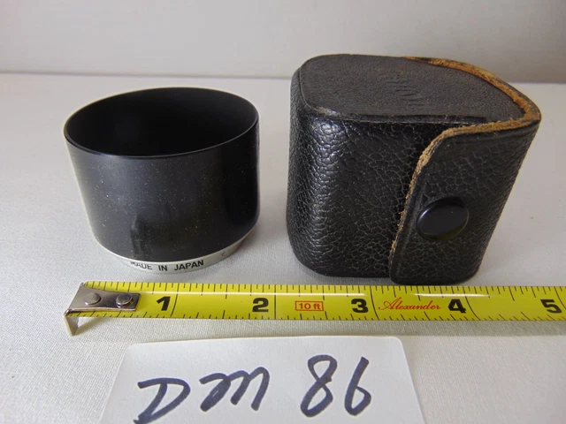 Canon 42mm metal hood clamp on for CONVERTER EEE With Case  42mmC Japan Made