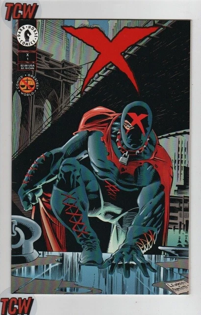 1994 Dark Horse Comics: X #1 Comic Box Break. Box.1.@37