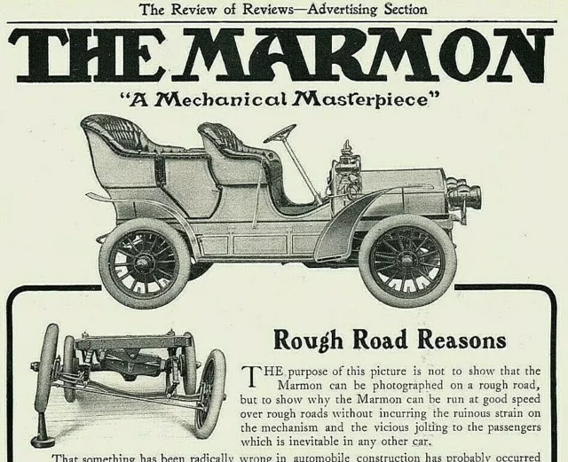 1906 Nordyke & Marmon Co. Indianapolis IN Indiana Car Transportation Ad 2243