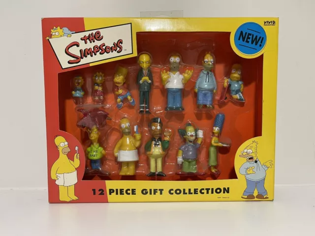 The Simpsons Collectable Mini Action Figure Set