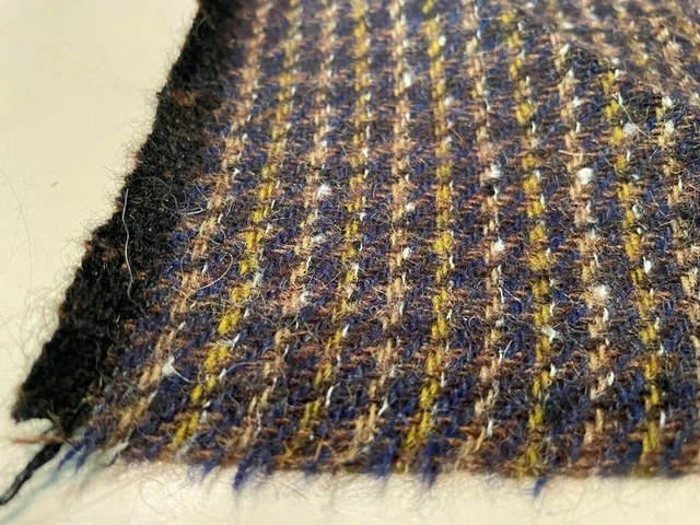 Tissu En Laine Italienne Pour Manteau - Couleur Rouille - Largeur 155 Cm - Vente Au Mètre