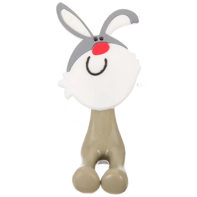 Soporte de gancho para cepillo de dientes eléctrico almacenamiento en pared para animales baño pasta de dientes de dibujos animados