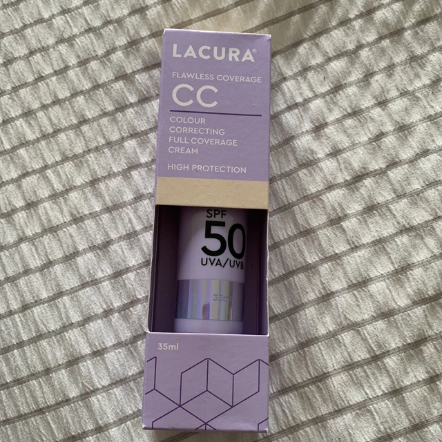 Tono corrector de color de cobertura impecable crema Lacura CC 1 FPS 50 NUEVO Aldi