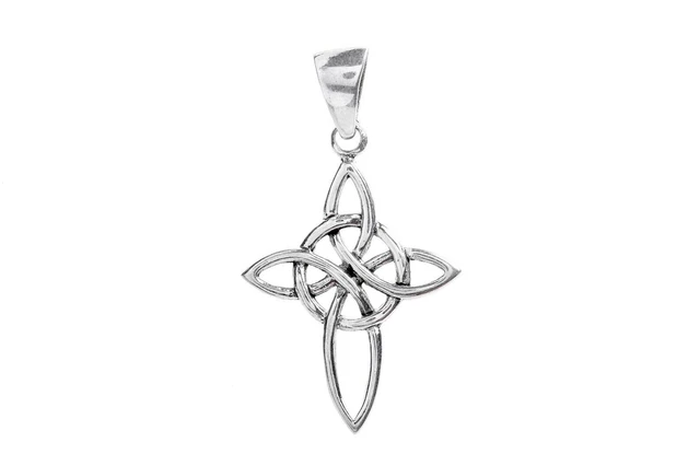 Croce Celtica Orecchini Pendenti In Argento 9062, Argento, Colore - Foto 7