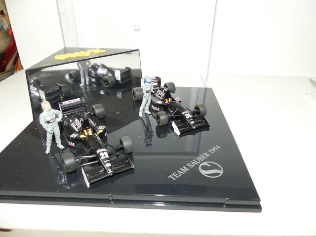 Onyx 1/43 - coffret team Sauber 1994 avec figurines