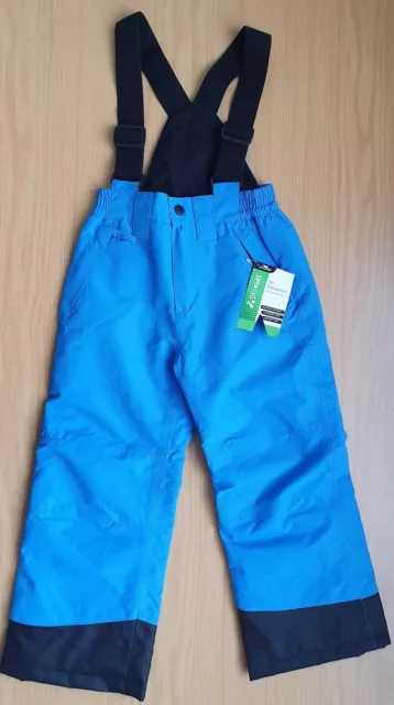 Blue Ski Snow Trousers Salopettes -  size 5-6 years - NEW - Kids Boys Girls