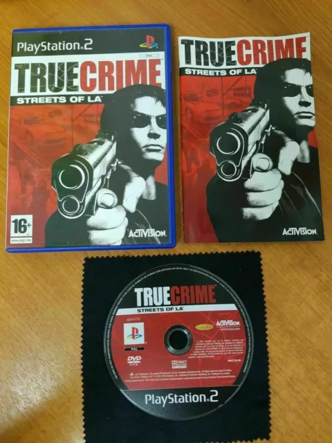 True Crime: Streets of LA Sony PlayStation 2 (PS2) PAL Complete Very Good Cond