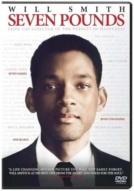 Seven Pounds with Will Smith (DVD)- You Can CHOOSE WITH OR WITHOUT A CASE