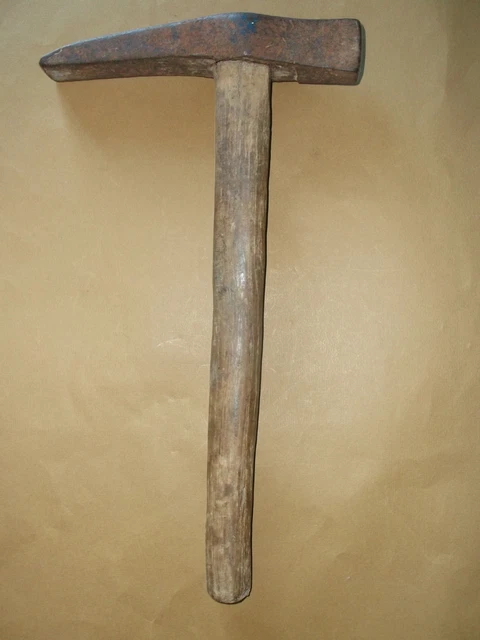 OUTIL ANCIEN MARTEAU Décoré Leborgne Tailleur de Pierre Ou Maçon Hammer Old Tool EUR 20,00