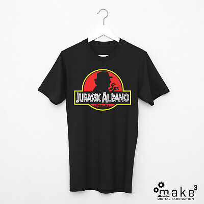 T-shirt Jurassic Albano (albano trash park celafaremo tshirt maglia film)