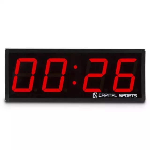 Capital Sports 4 Sporttimer Tabata- Stoppuhr Crosstraining 4 Ziffern Signalton 2