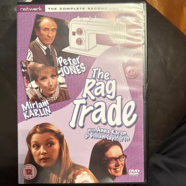 The Rag Trade: LWT Series 2 DVD (2009) Peter Jones-VGC