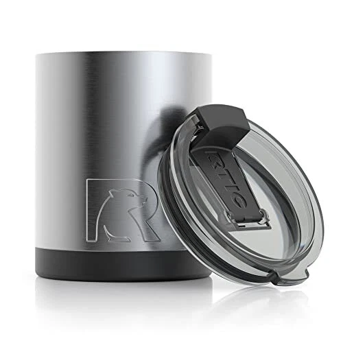 Stainless Steel Lowball With Lid 12oz