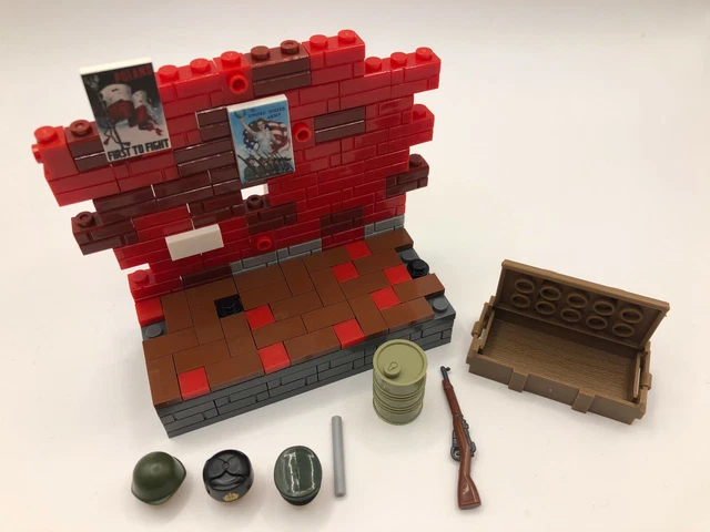 DIORAMA &amp;RUSSISCHE ARMEE - WW2&amp;quot; - viel Zubehör - für Klemmbausteine EUR ...