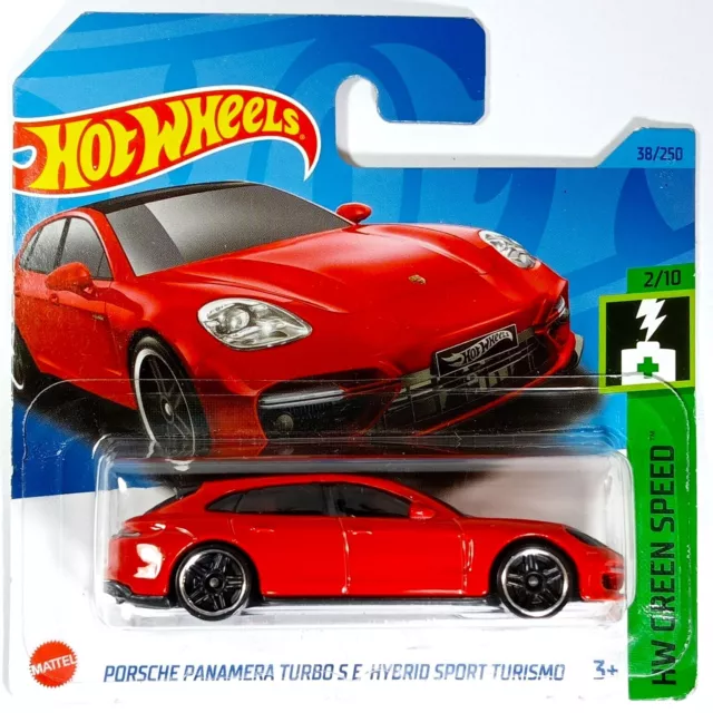 Hot wheels Porsche Panamera Turbo S E Hybrid sport turismo hw green speed 2023