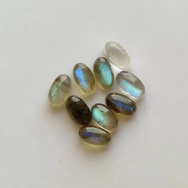 5X3 MM Oval Shape Labradorite Cabochon Multi Flashy Small labradorite CX3-15