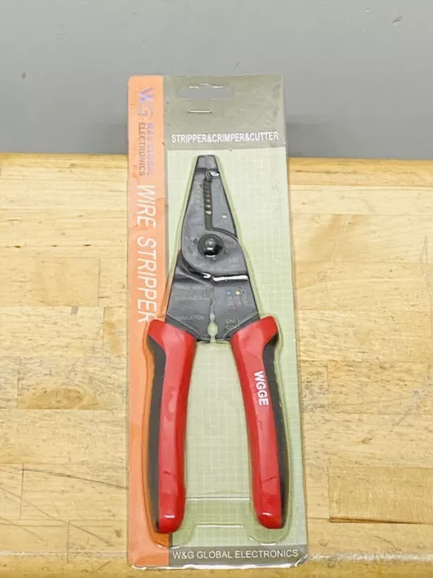 WG-015 Professional 8-inch Wire Stripper/wire crimping tool, Wire Cutter, Wir...