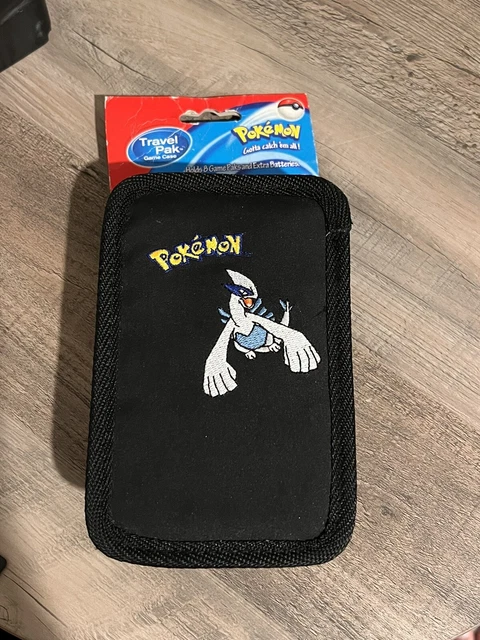 Lugia Pokémon Original Nintendo Gameboy Color Carrying Travel Case Silver Black Lugia Pokémon Original Nintendo Gameboy Color Carrying Travel Case Silver Black