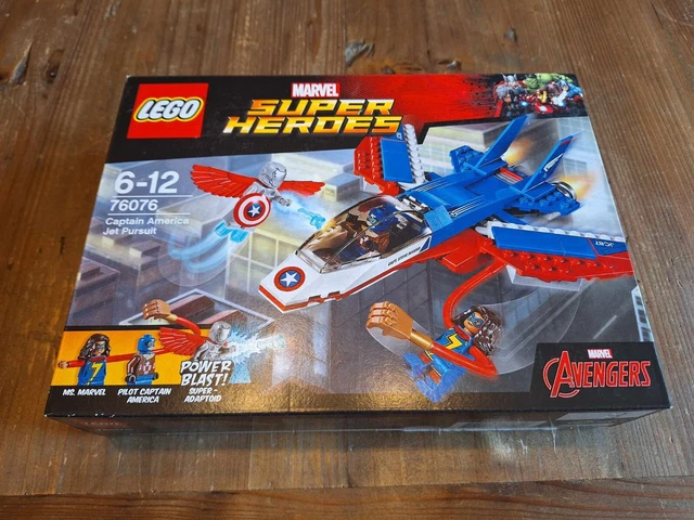 LEGO MARVEL SUPER Heroes Captain America Jet Pursuit 76076